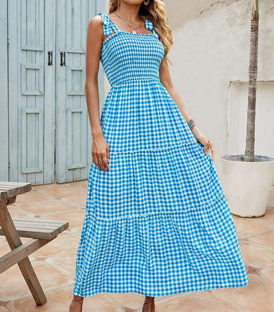 Evelyn - nieuwe losvallende jurken met casual print voor vrouwen