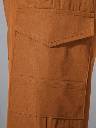 Heren cargo broek met handige zakken