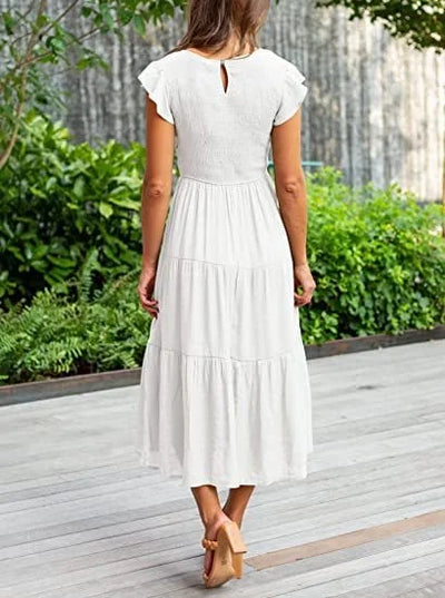 Desiree - casual zomerjurk in midilengte voor dames