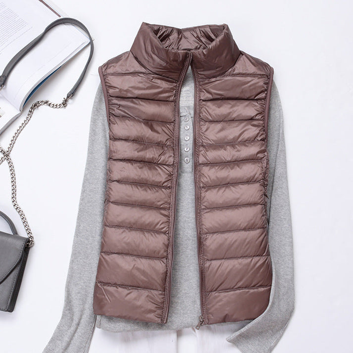 Lichtgewicht dames bodywarmer met praktische en stijlvolle look