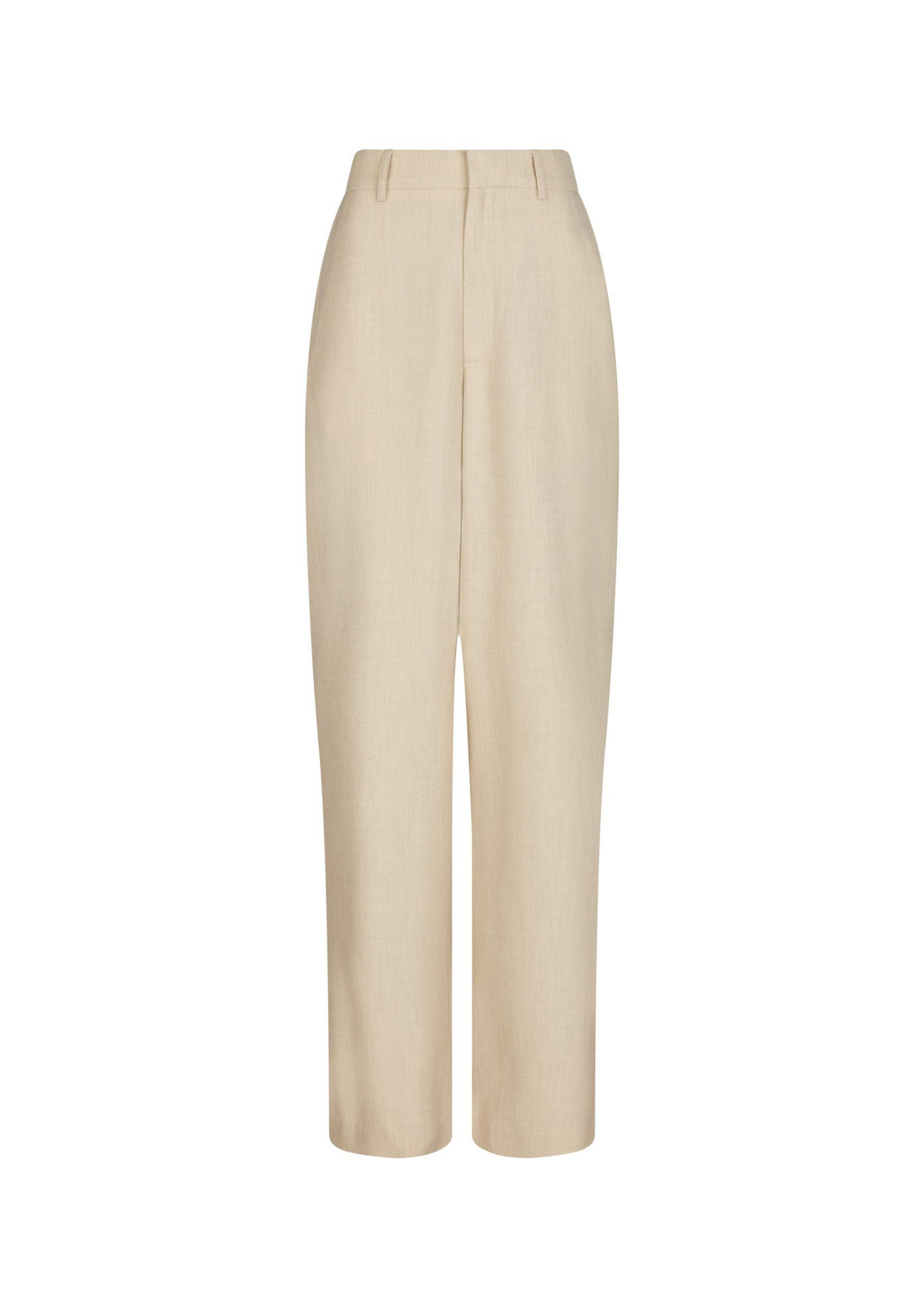 Elegante damesbroek met hoge taille en rechte pijpen voor een tijdloze look