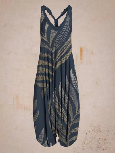 Luchtige dames jumpsuit in boho stijl voor een zomerse en ontspannen uitstraling