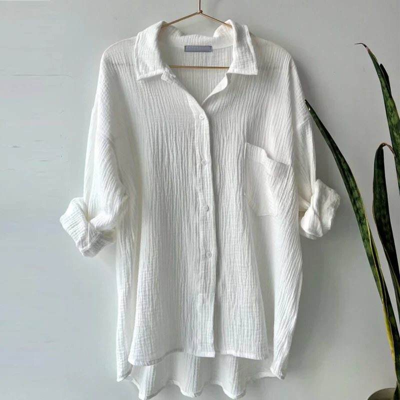 Susie - Dames Tweedelig Overhemd Met Lange Mouwen Casual Suit