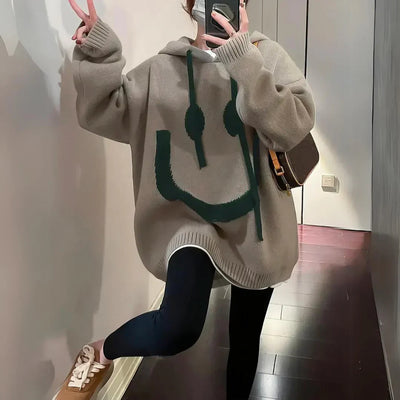 Oversized Hoodie voor Dames met Stijlvolle Uitstraling