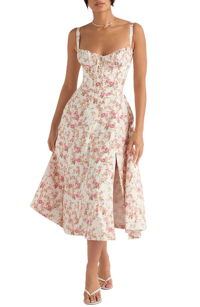 Estela Bloemenjurk met Gevormde Taille