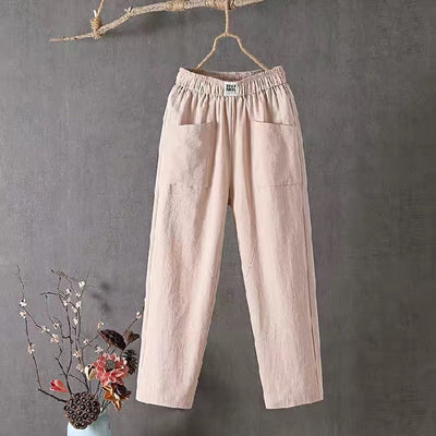Losse nonchalant zomerbroek voor dames met comfortabele pasvorm