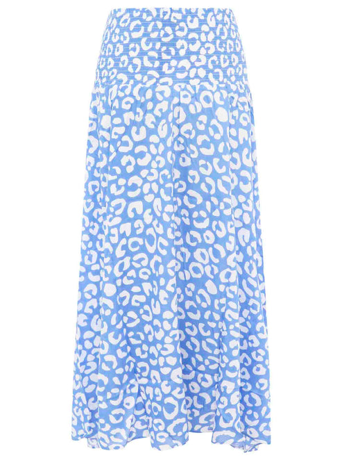 Casual midi-rok met speels patroon voor dagelijks gebruik