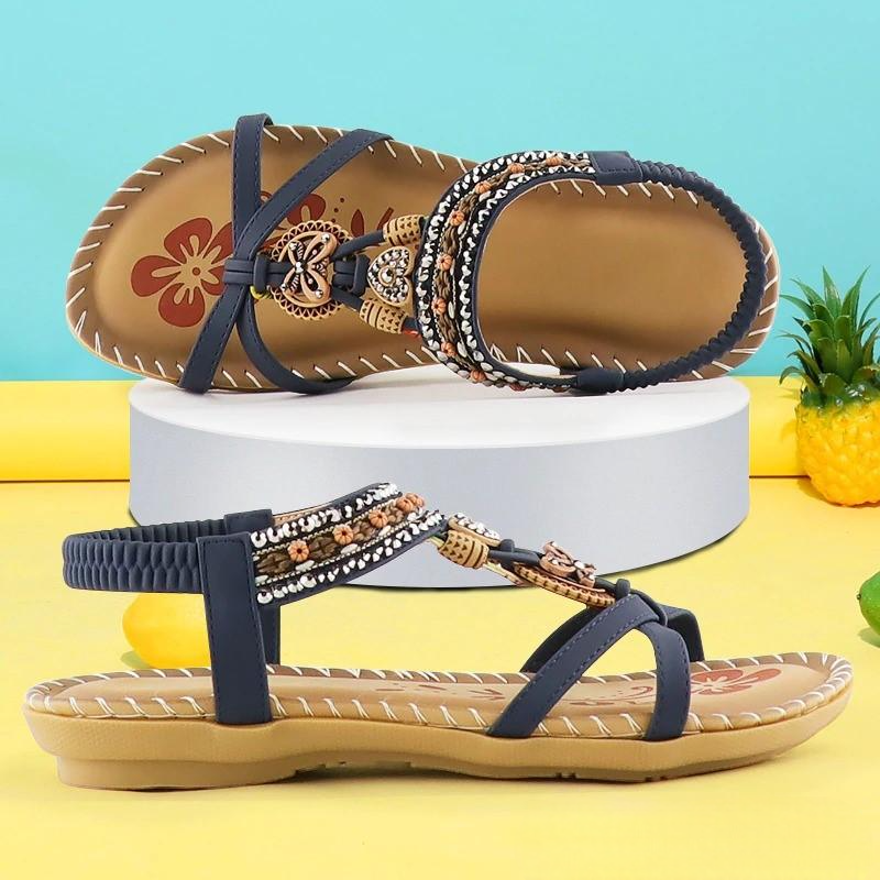 Zomerse sandalen met een casual en comfortabele uitstraling
