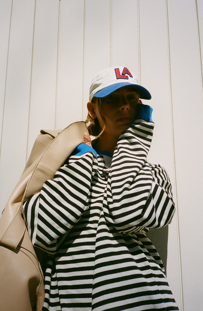 Oversized Gestreepte Trui voor een Trendy Uiterlijk
