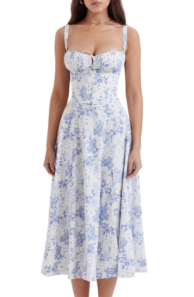 Estela Bloemenjurk met Gevormde Taille