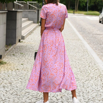 Anna - Jurk met bloemenprint lente/zomer