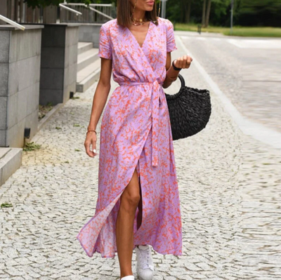 Anna - Jurk met bloemenprint lente/zomer