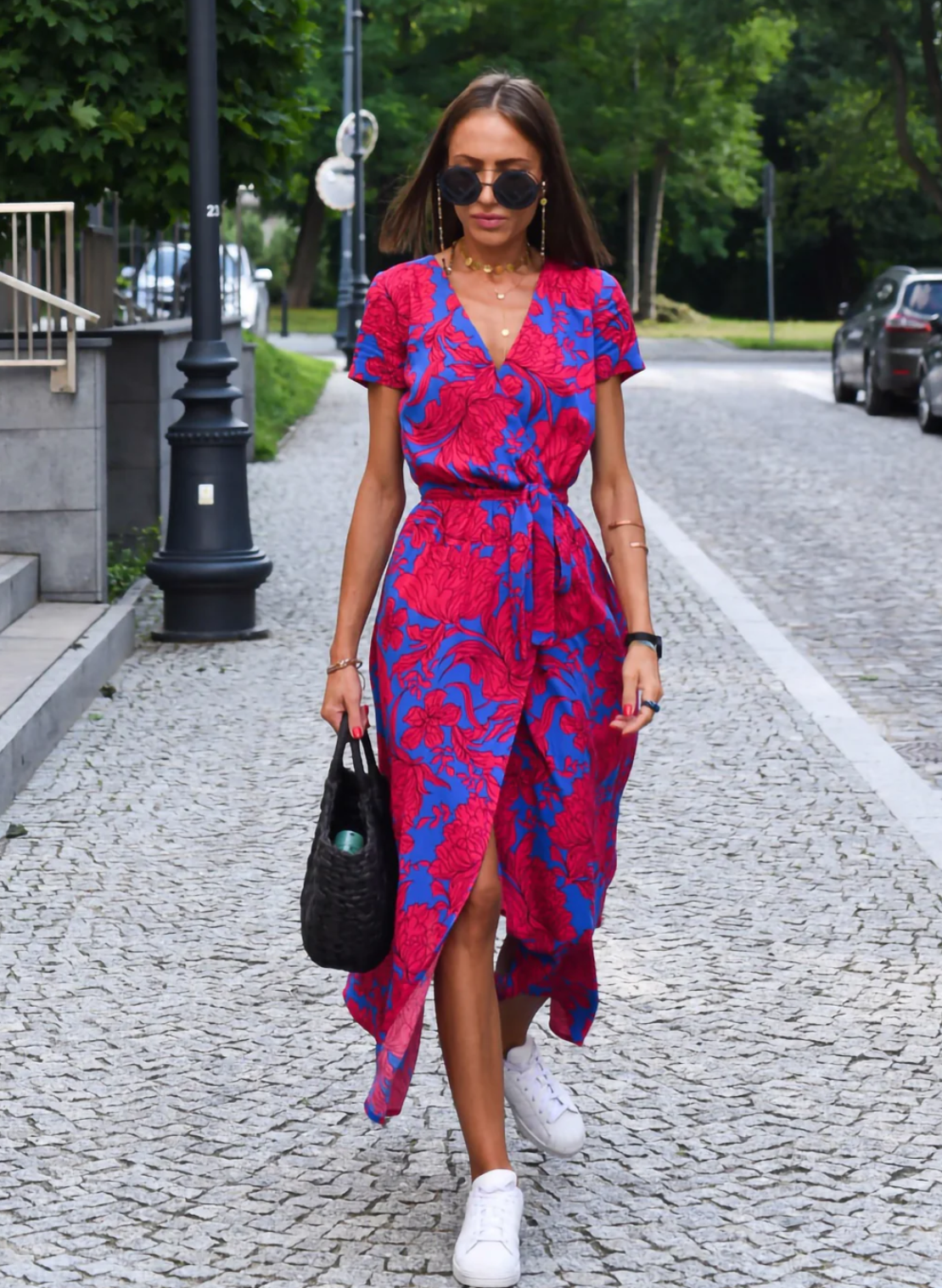 Anna - Jurk met bloemenprint lente/zomer
