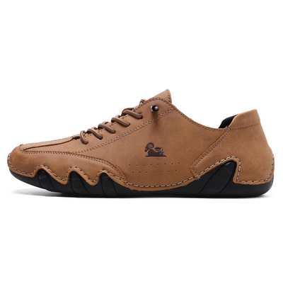 Herenschoenen op blote voeten Aron