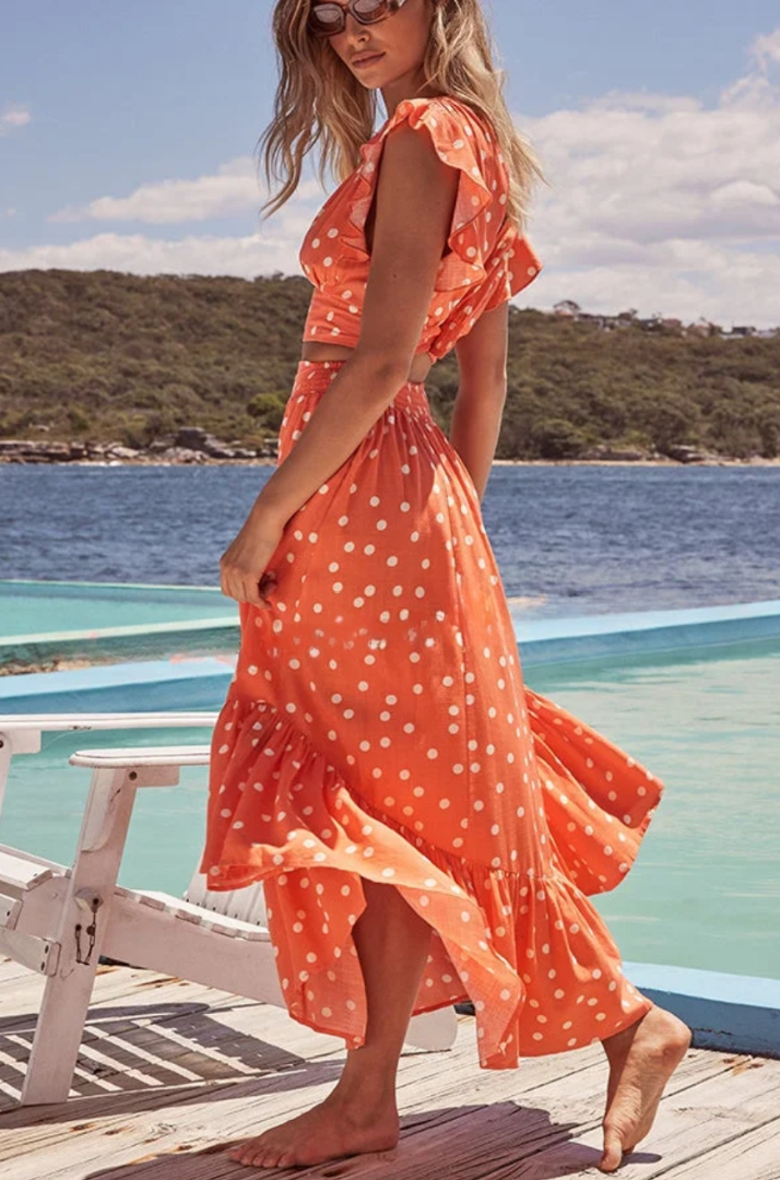 Poka polka dot pak van "Day on The Beach"