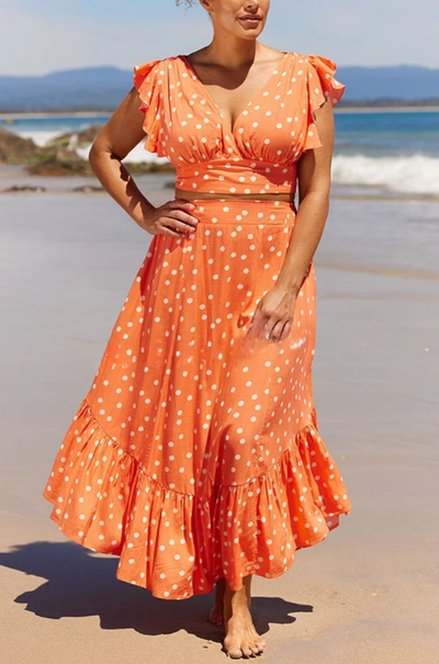 Poka polka dot pak van "Day on The Beach"