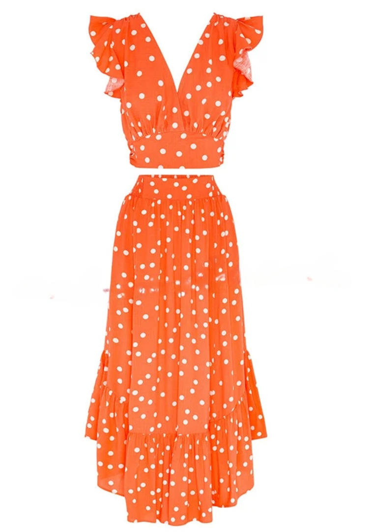 Poka polka dot pak van "Day on The Beach"