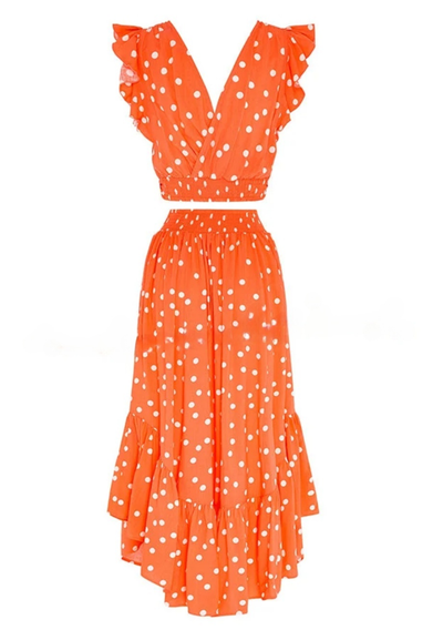 Poka polka dot pak van "Day on The Beach"