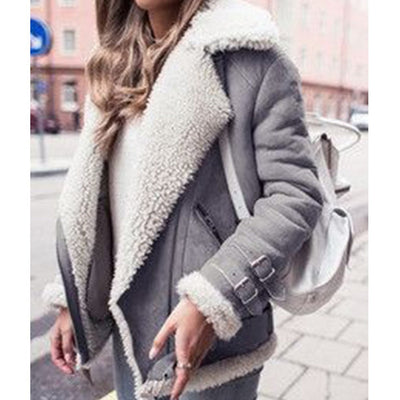 Warme dames winterjas met stijlvol ontwerp