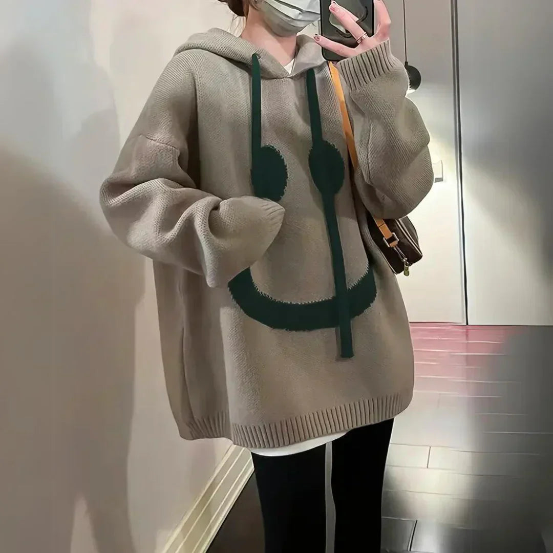Oversized Hoodie voor Dames met Stijlvolle Uitstraling