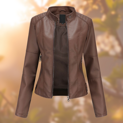 Anora - Het Elegante en Unieke Leren Jack