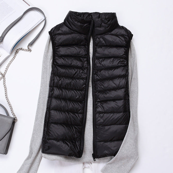 Lichtgewicht dames bodywarmer met praktische en stijlvolle look