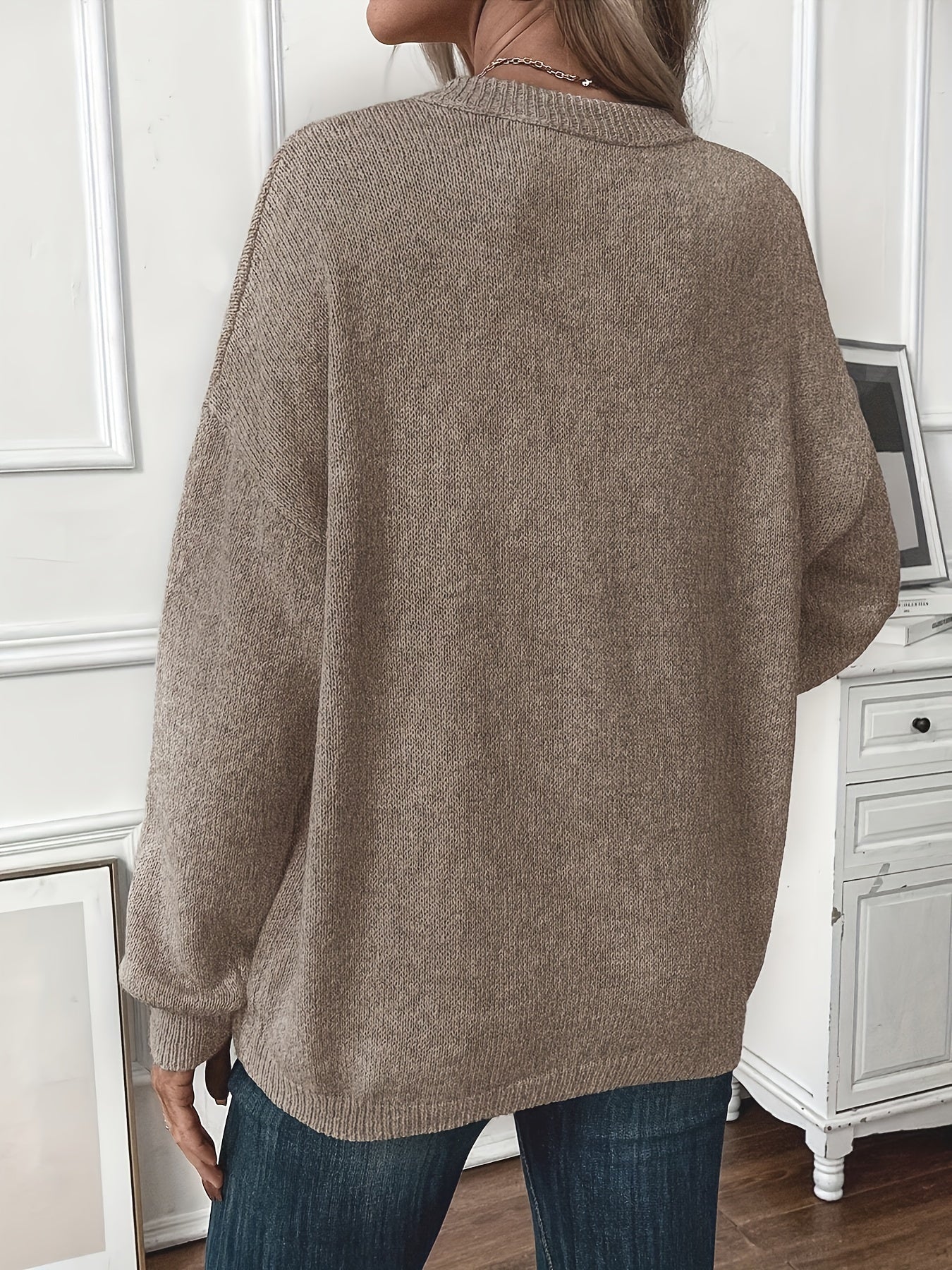 Elegante dames trui casual stijl