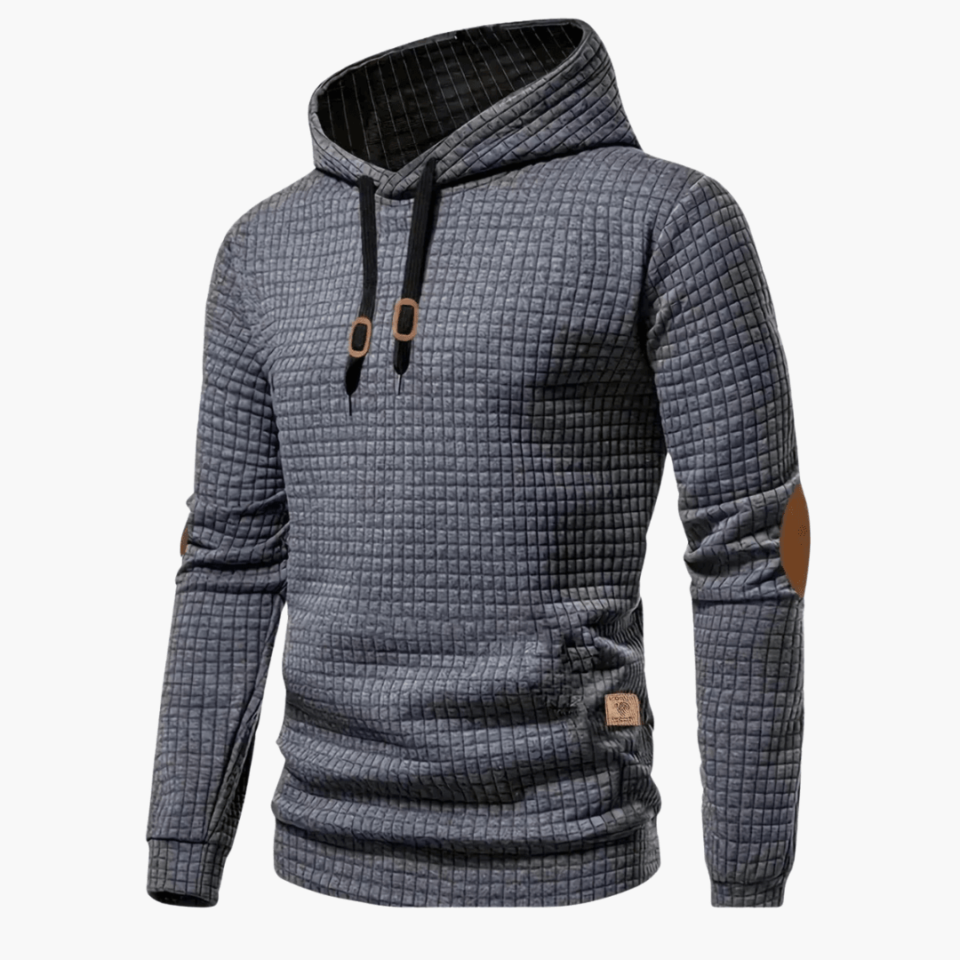 Comfortabele en stijlvolle hoodie voor heren geschikt voor elke dag