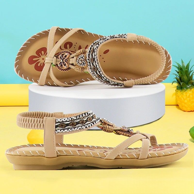Zomerse sandalen met een casual en comfortabele uitstraling