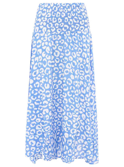 Casual midi-rok met speels patroon voor dagelijks gebruik