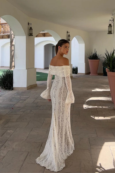 Maxi jurk met romantische uitstraling en elegante stijl