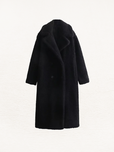 Lange damesjas voor herfst met een trendy en warme uitstraling