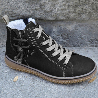 Elvera - Elegante leren schoenen in vintage stijl