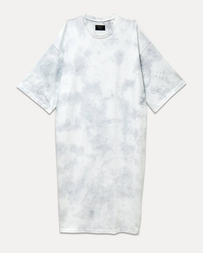 Lange casual T-shirt jurk met moderne uitstraling