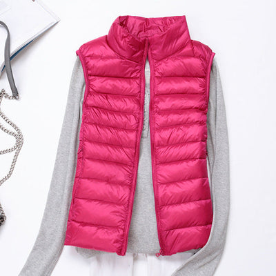 Lichtgewicht dames bodywarmer met praktische en stijlvolle look