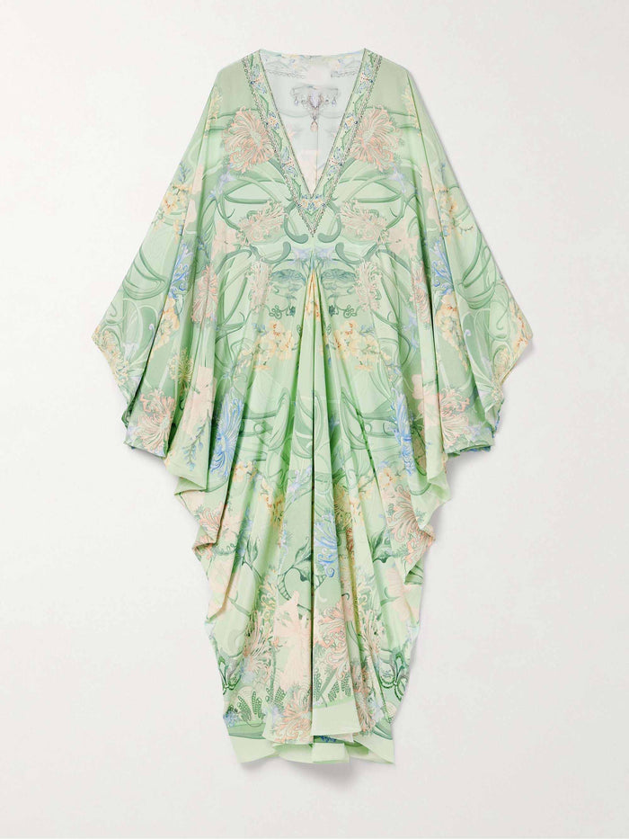 Midi damesjurk met bloemenprint en losse pasvorm voor een luchtige look