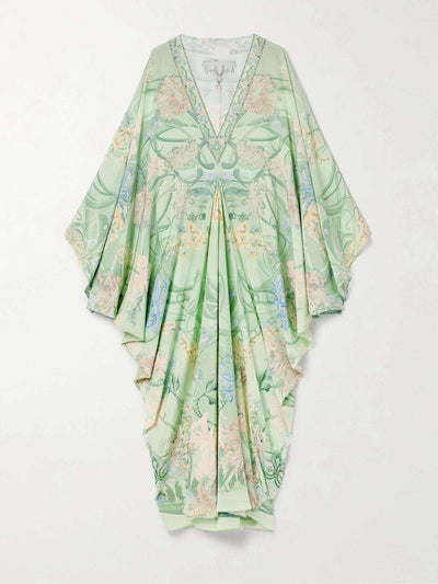 Midi damesjurk met bloemenprint en losse pasvorm voor een luchtige look