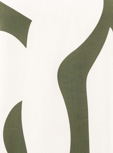 Stijlvolle midi jurk met korte mouwen en abstract patroon