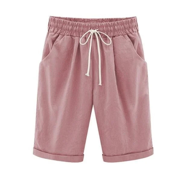 Elisa - Casual en comfortabele zomershort met elastische taille