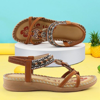 Zomerse sandalen met een casual en comfortabele uitstraling