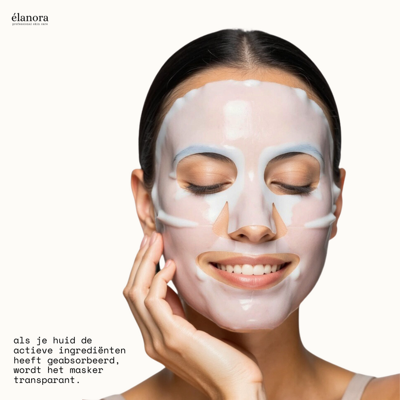 Collageen gezichtsmasker voor een stralende huid