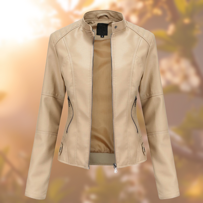 Anora - Het Elegante en Unieke Leren Jack