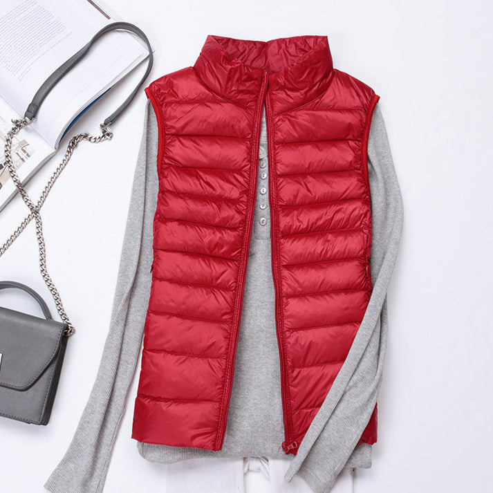 Lichtgewicht dames bodywarmer met praktische en stijlvolle look
