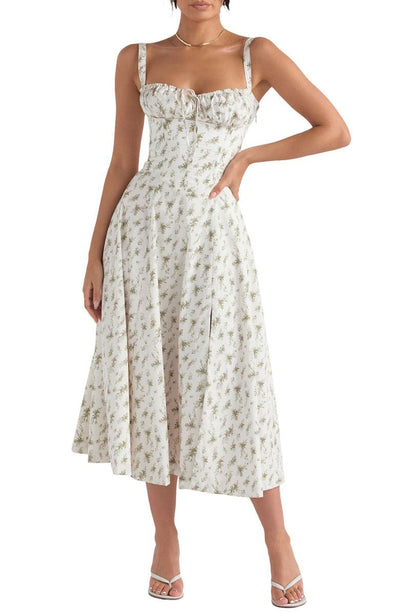 Estela Bloemenjurk met Gevormde Taille