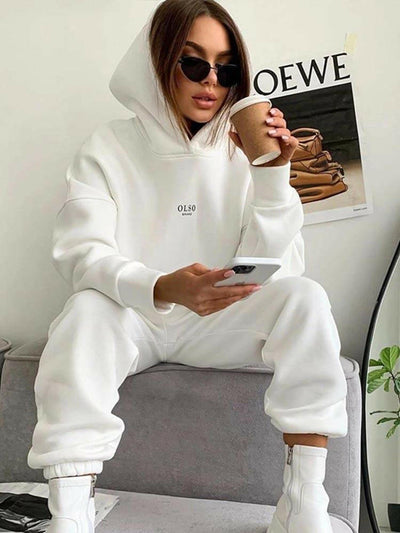 Multifunctionele hooded sweatshirt en broek
