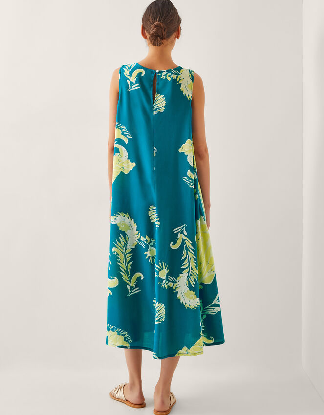 Stijlvolle casual maxi tuniekjurk voor een ontspannen en moderne look