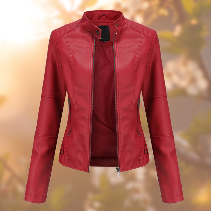 Anora - Het Elegante en Unieke Leren Jack