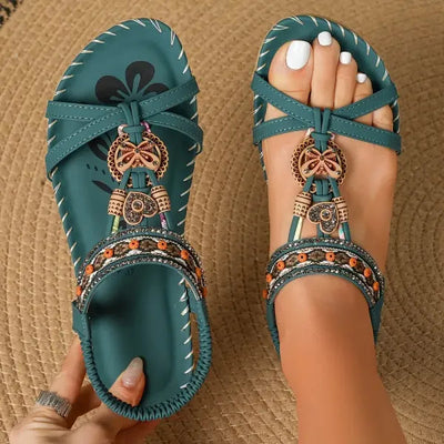 Zomerse sandalen met een casual en comfortabele uitstraling