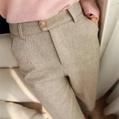 Slim-fit broek voor dames
