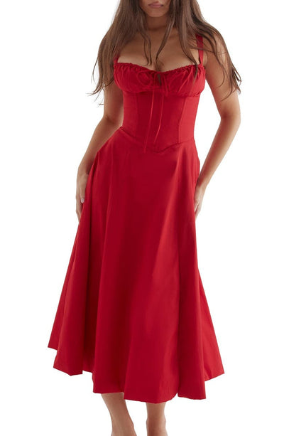Estela Bloemenjurk met Gevormde Taille